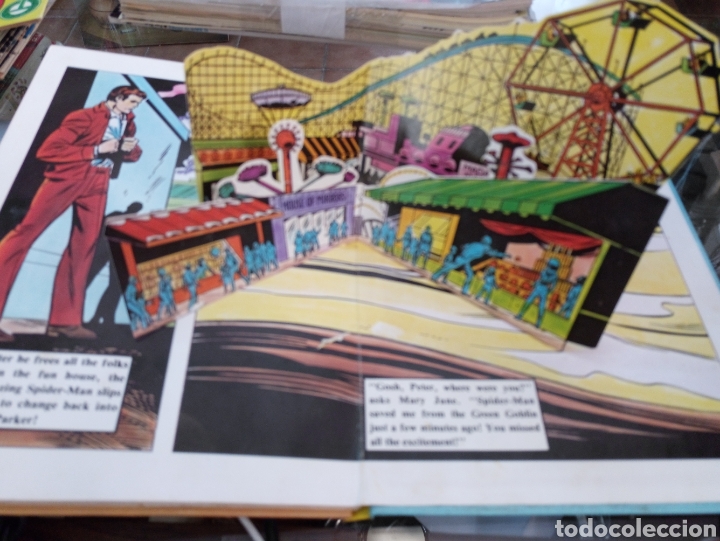 Cómics: SPIDER-MAN. A PICCOLO POP-UP BOOK. 24x17CM. COLOMBIA. 1981 - Foto 9 - 123373647