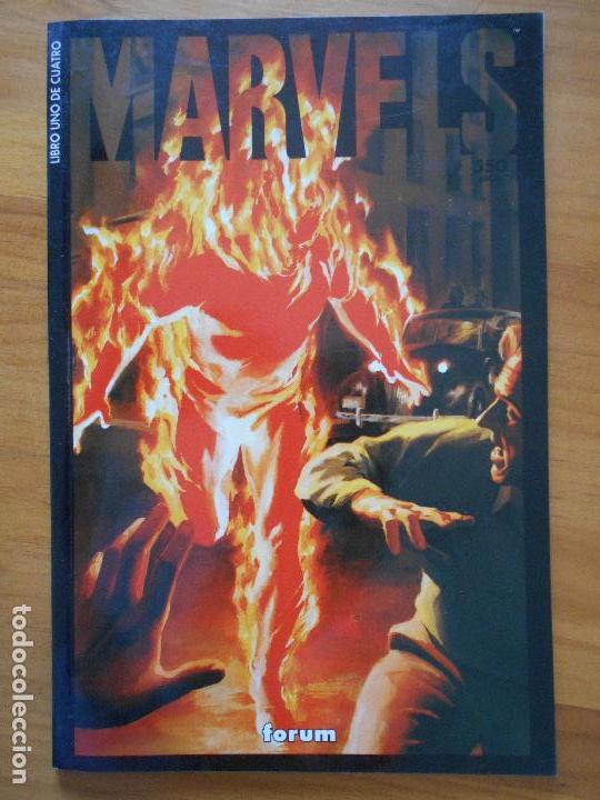 C&oacute;mics: MARVELS I - TIEMPOS DE PRODIGIOS - LIBRO UNO DE CUATRO - FORUM (8K) - Foto 1