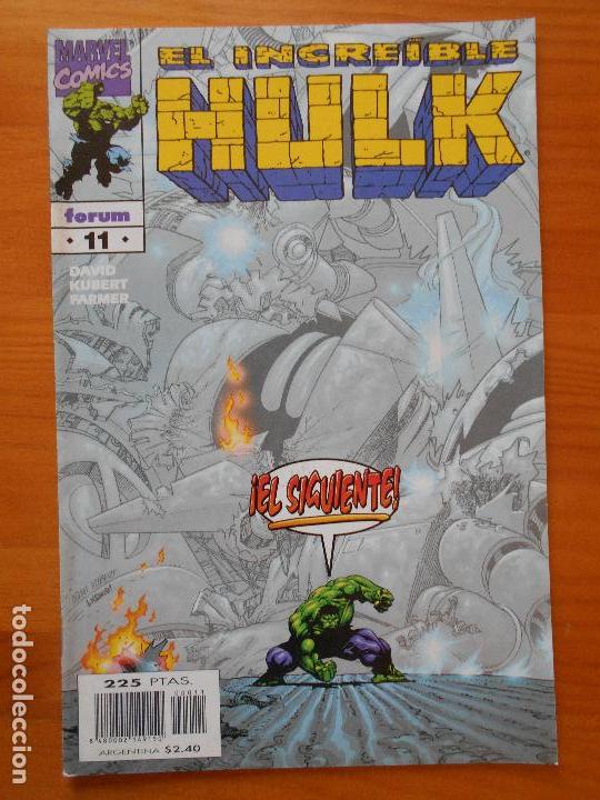 C&oacute;mics: EL INCREIBLE HULK N&ordm; 11 - MARVEL - FORUM (6P) - Foto 1