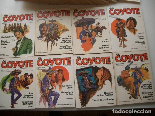 C&oacute;mics: Lote de EL COYOTE - ED. FORUM 1983 - Foto 2