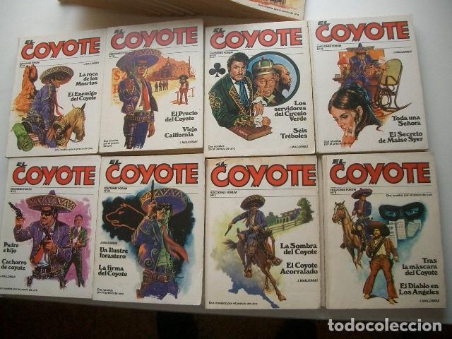 C&oacute;mics: Lote de EL COYOTE - ED. FORUM 1983 - Foto 3