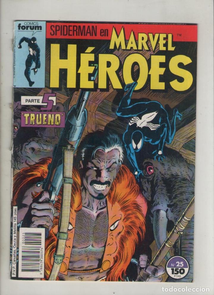 C&oacute;mics: Marvel heroes-a&ntilde;o 1986-forum-color-formato grapa-n&ordm; 25-trueno