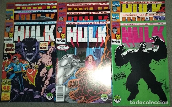C&oacute;mics: HULK & IRON-MAN (9 n&uacute;meros - completa) - Foto 1