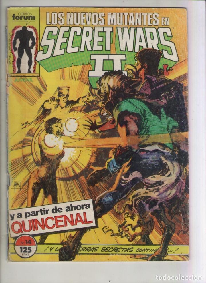 C&oacute;mics: secret Wars ll-a&ntilde;o 1986-forum-color-formato grapa-n&ordm; 14-la insaciable curiosidad del todopoderoso