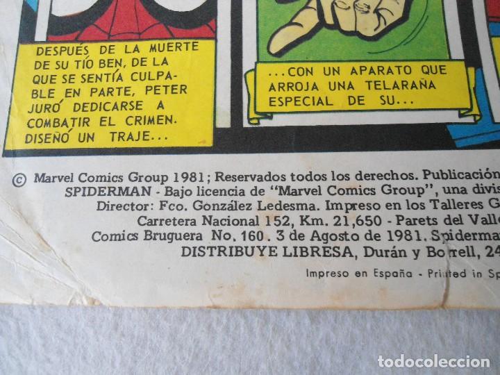 C&oacute;mics: COMIC DE SPIDERMAN N&ordm; 26 A&Ntilde;O 1981 - Foto 5