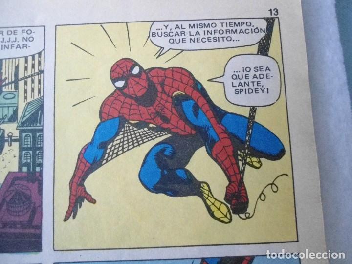 C&oacute;mics: COMIC DE SPIDERMAN N&ordm; 26 A&Ntilde;O 1981 - Foto 9