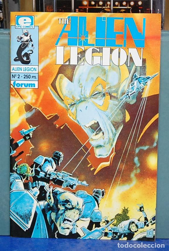 C&oacute;mics: The alien legion. Num. 2. Forum a&ntilde;o 1991