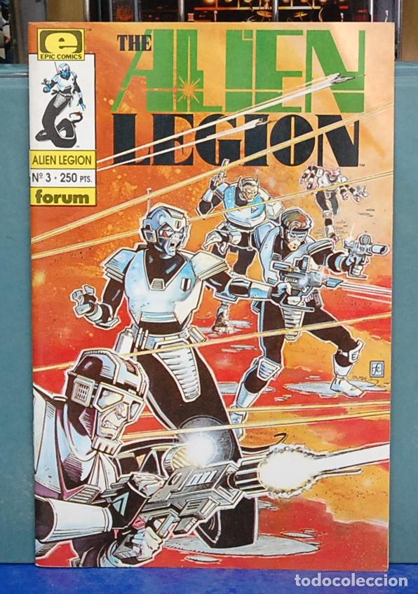 C&oacute;mics: The alien legion. Num. 3. Forum a&ntilde;o 1991