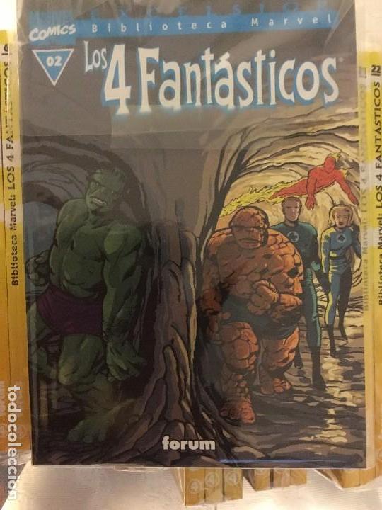 C&oacute;mics: Biblioteca marvel 4 FANTASTICOS 01-02-03-1 al 30 - Foto 1