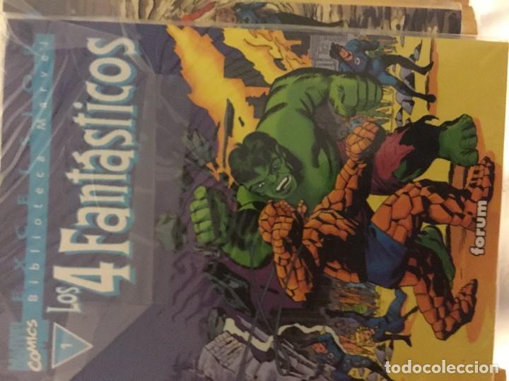 C&oacute;mics: Biblioteca marvel 4 FANTASTICOS 01-02-03-1 al 30 - Foto 2