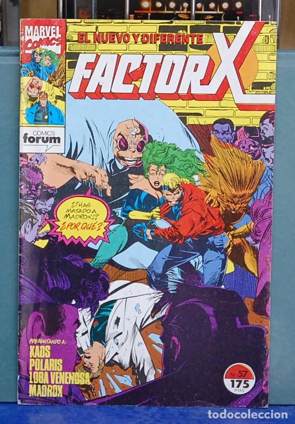 C&oacute;mics: Factor X. Num. 57. Forum a&ntilde;o 1992 - Foto 1