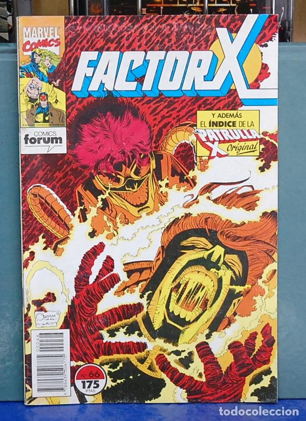C&oacute;mics: Factor X. Num. 66. Forum a&ntilde;o 1992 - Foto 1