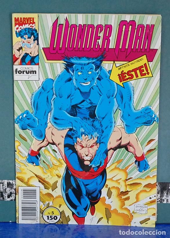C&oacute;mics: Wonder man, num. 5. Forum a&ntilde;o 1992 - Foto 1