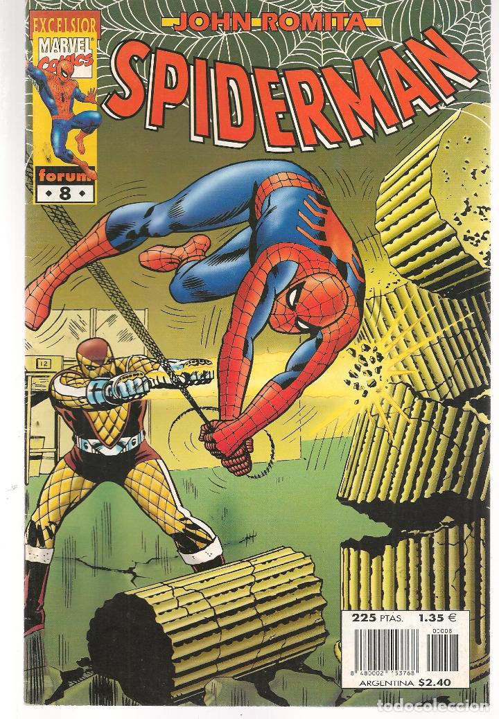 C&oacute;mics: SPIDERMAN. JOHN ROMITA. N&ordm; 8. FORUM. (Z/C1) - Foto 1