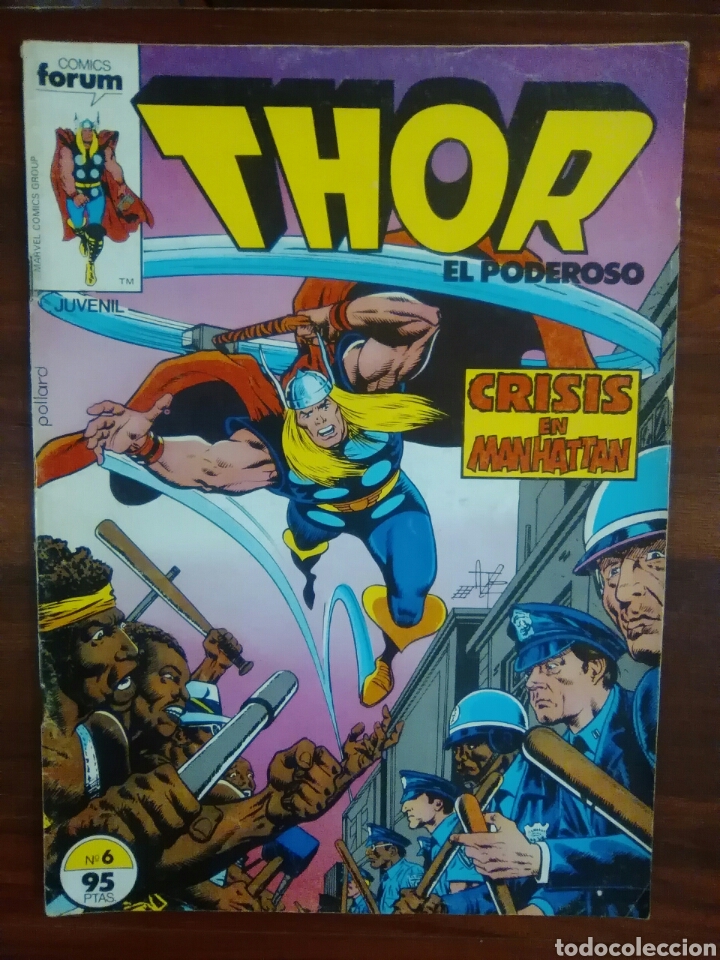 C&oacute;mics: THOR - EL DIOS DEL TRUENO - VOLUMEN 1 - NUMERO 6 - MARVEL COMICS - FORUM - Foto 1