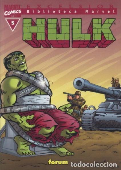 C&oacute;mics: BIBLIOTECA MARVEL HULK N&ordm; 5 - FORUM - ESTADO EXCELENTE - Foto 1