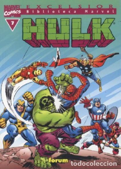 C&oacute;mics: BIBLIOTECA MARVEL HULK N&ordm; 7 - FORUM - ESTADO EXCELENTE - Foto 1