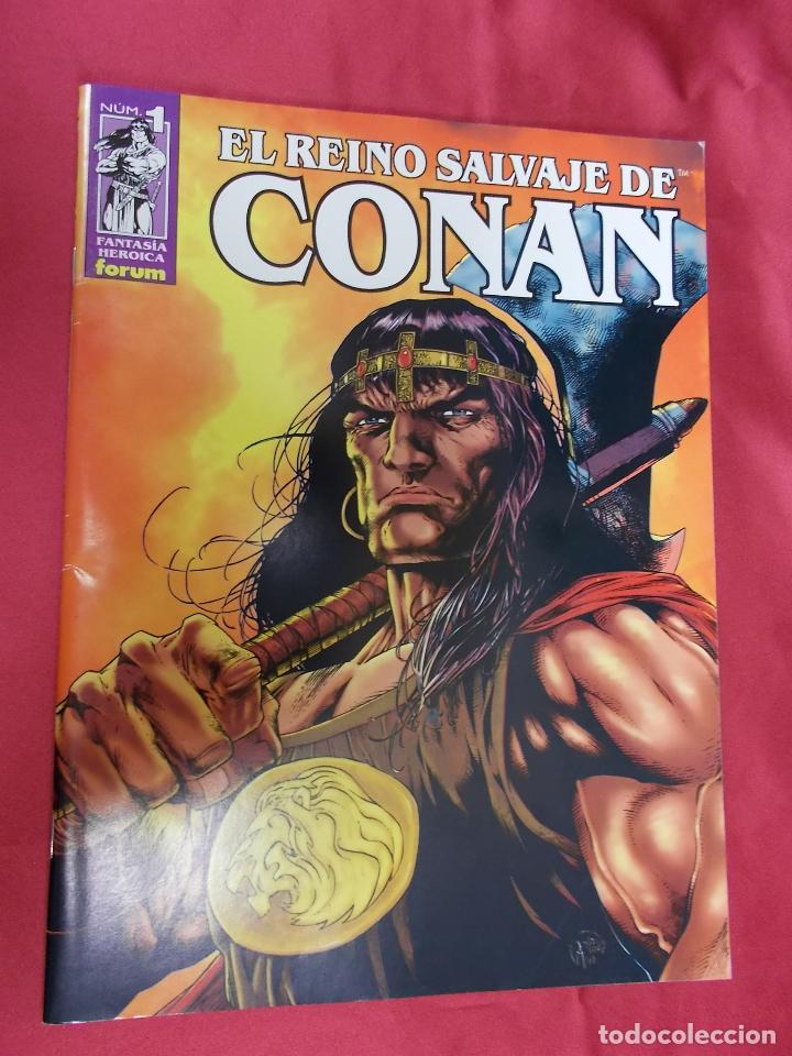 C&oacute;mics: EL REINO SALVAJE DE CONAN. N&ordm; 1. FORUM. - Foto 1