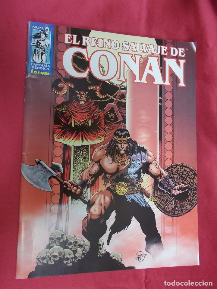 C&oacute;mics: EL REINO SALVAJE DE CONAN. N&ordm; 2. FORUM. - Foto 1