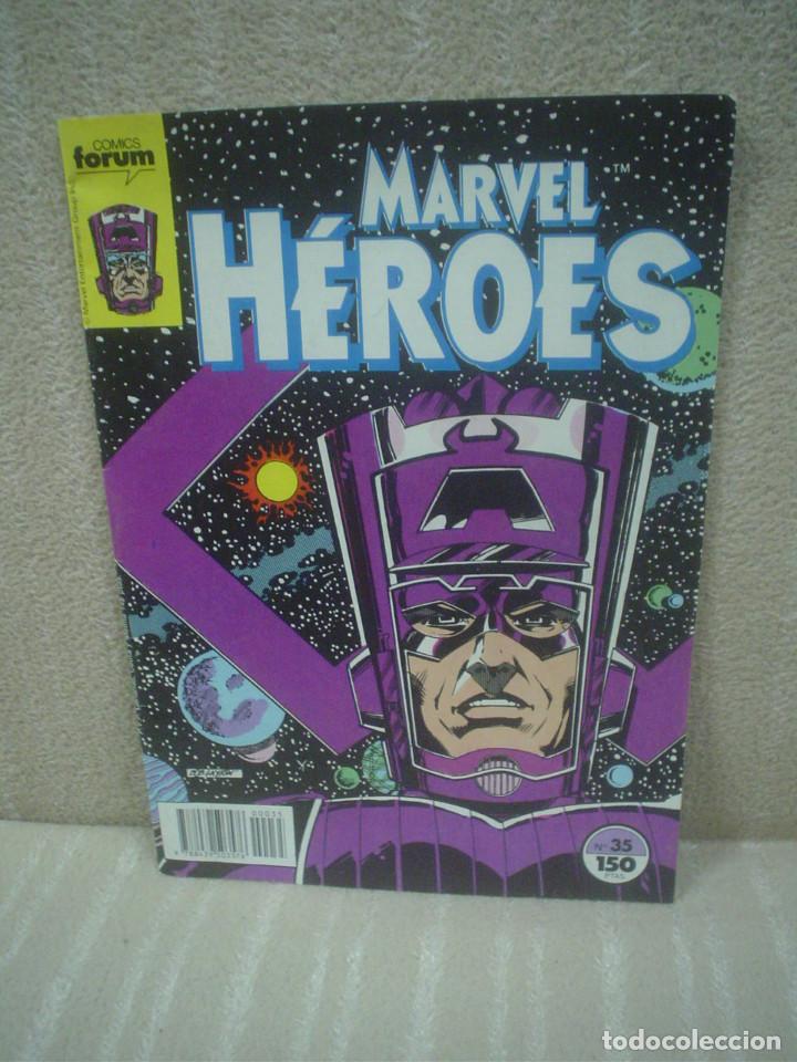 C&oacute;mics: MARVEL H&Eacute;ROES N&ordm; 35 - GALACTUS - Foto 1