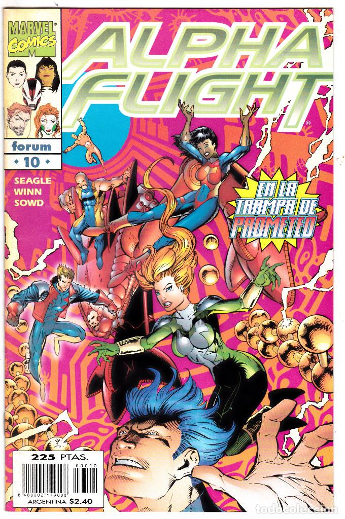 C&oacute;mics: ALPHA FLIGHT VOL.2 - PLANETA 1996 - #10 DE 20 - Foto 1