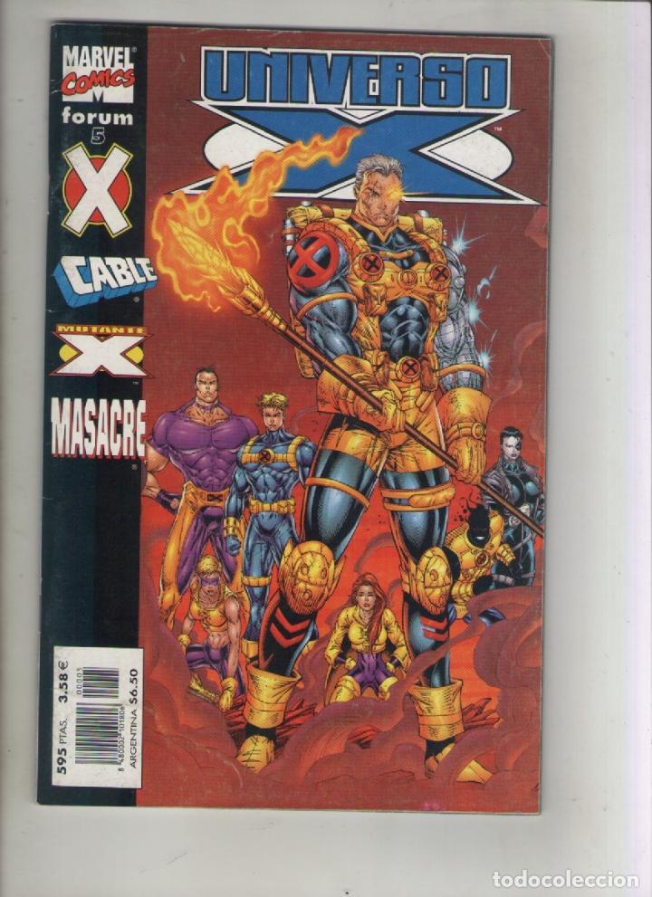 C&oacute;mics: Universo x-forum-a&ntilde;o 1999-color-formato grapa-n&ordm; 5-el efecto domino