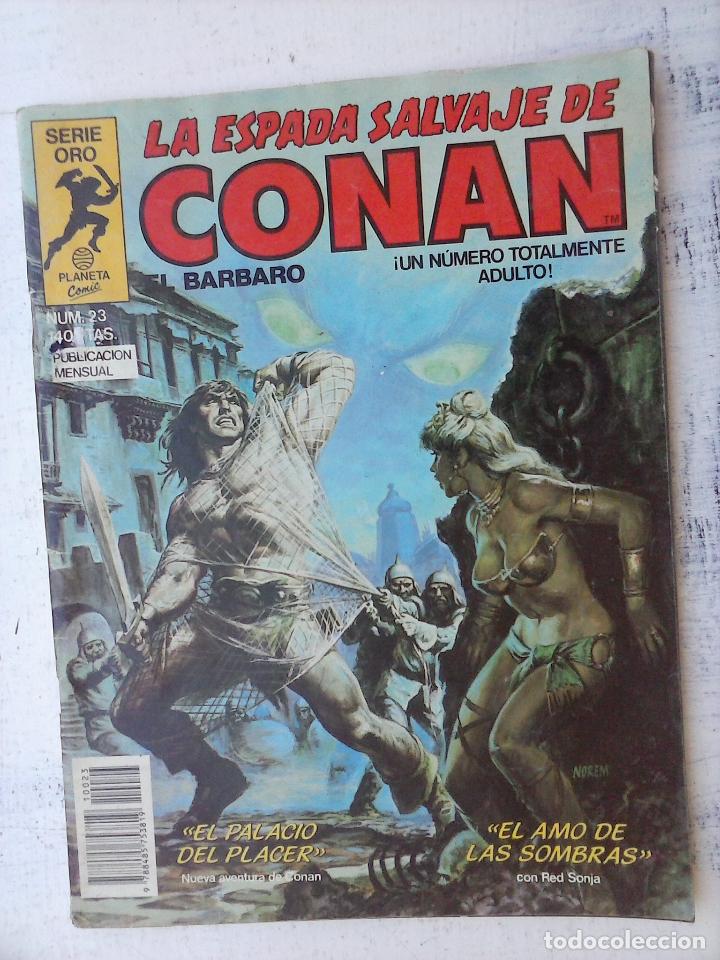C&oacute;mics: LA ESPADA SALVAJE DE CONAN 1&ordf; EDICI&Oacute;N N&ordm; 23 - Foto 1
