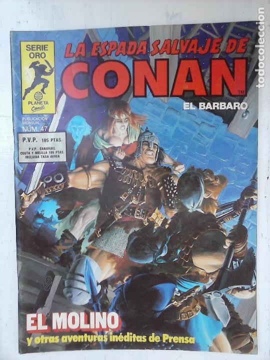 C&oacute;mics: LA ESPADA SALVAJE DE CONAN EL B&Aacute;RBARO 1&ordf; EDICI&Oacute;N N&ordm; 47 - Foto 1