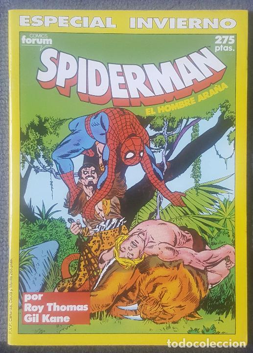 C&oacute;mics: Spiderman Especial Invierno (Forum, 1990) - Foto 1