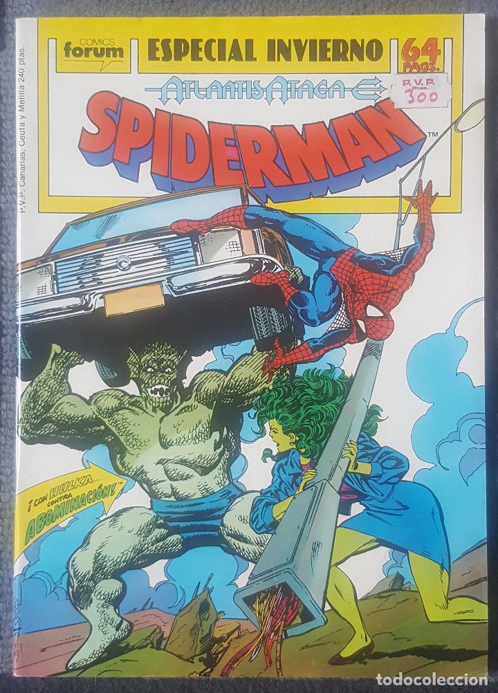 C&oacute;mics: Spiderman Especial Invierno (Forum, 1989) - Foto 1