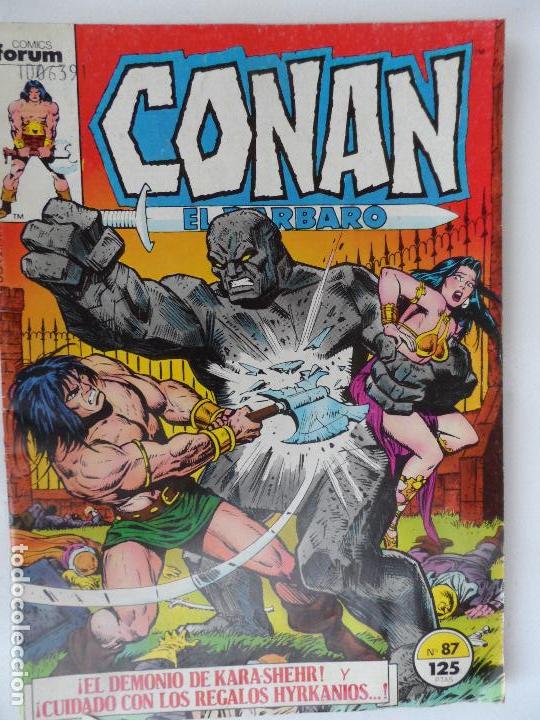 C&oacute;mics: CONAN EL BARBARO N&ordm; 87 - Foto 1