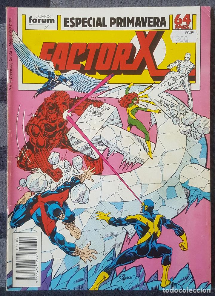 C&oacute;mics: Factor X Especial Primavera (Forum, 1989) - Foto 1
