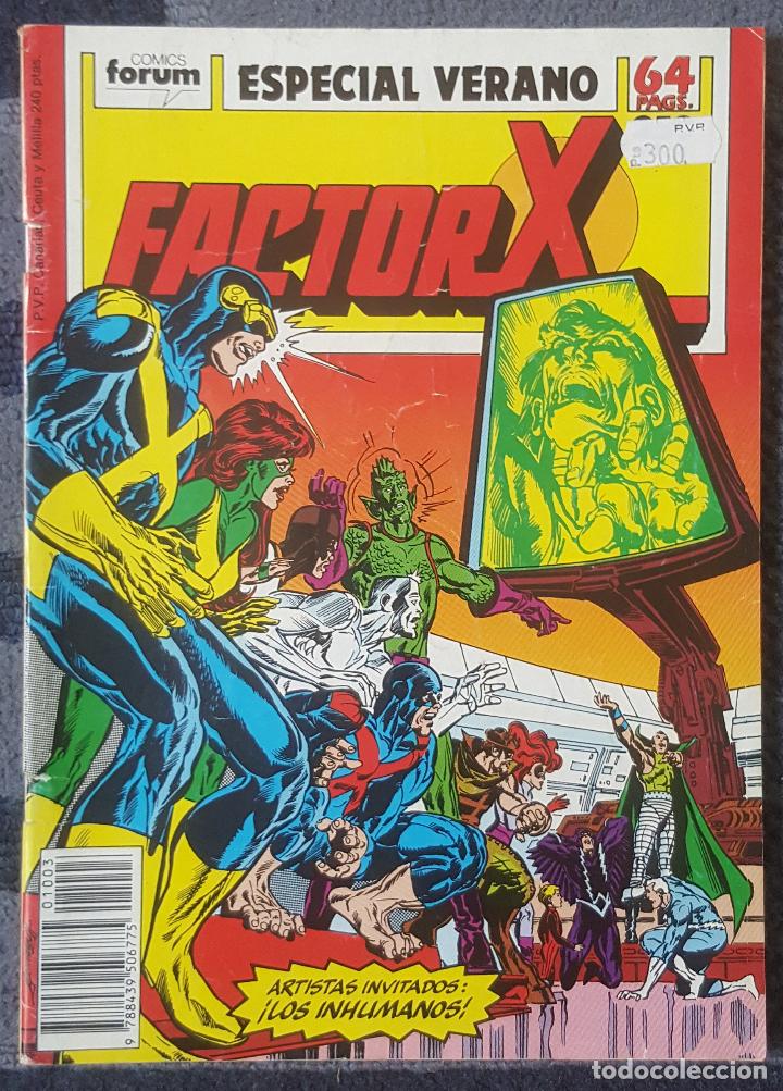 C&oacute;mics: Factor X Especial Verano (Forum, 1989) - Foto 1