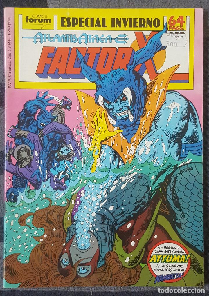 C&oacute;mics: Factor X Especial Invierno (Forum, 1989) - Foto 1