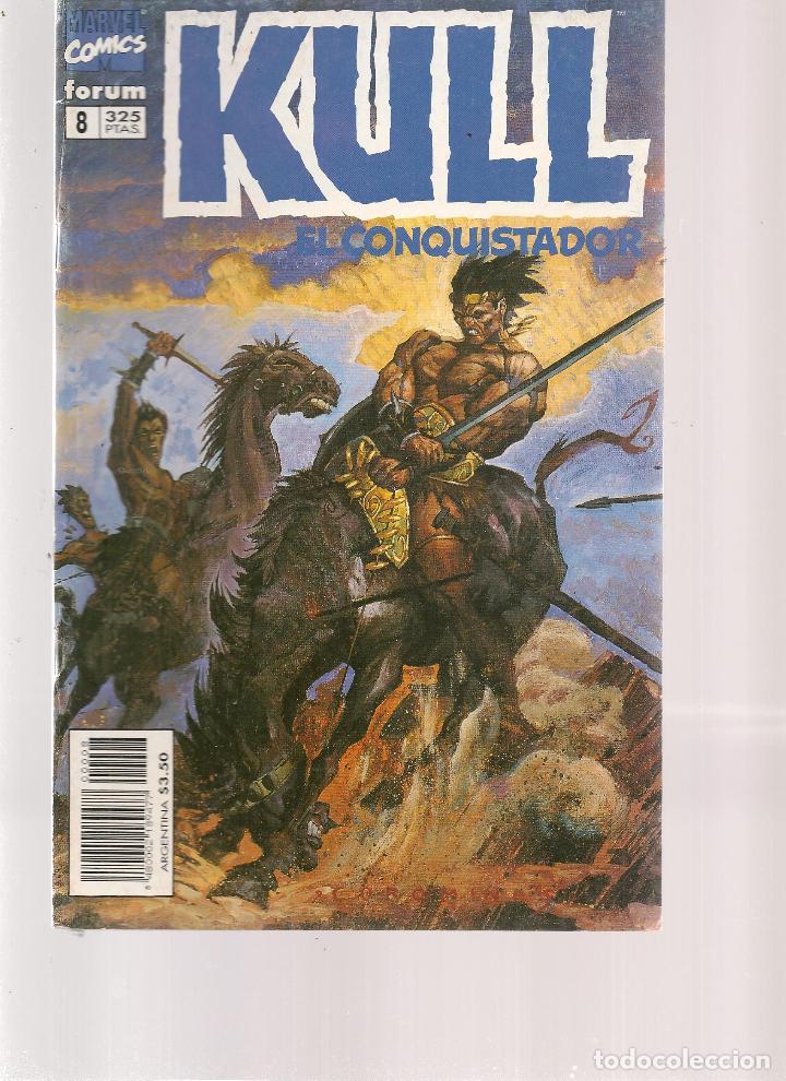 C&oacute;mics: KULL, EL CONQUISTADOR. N&ordm; 8. FORUM. (ST/A15) - Foto 1