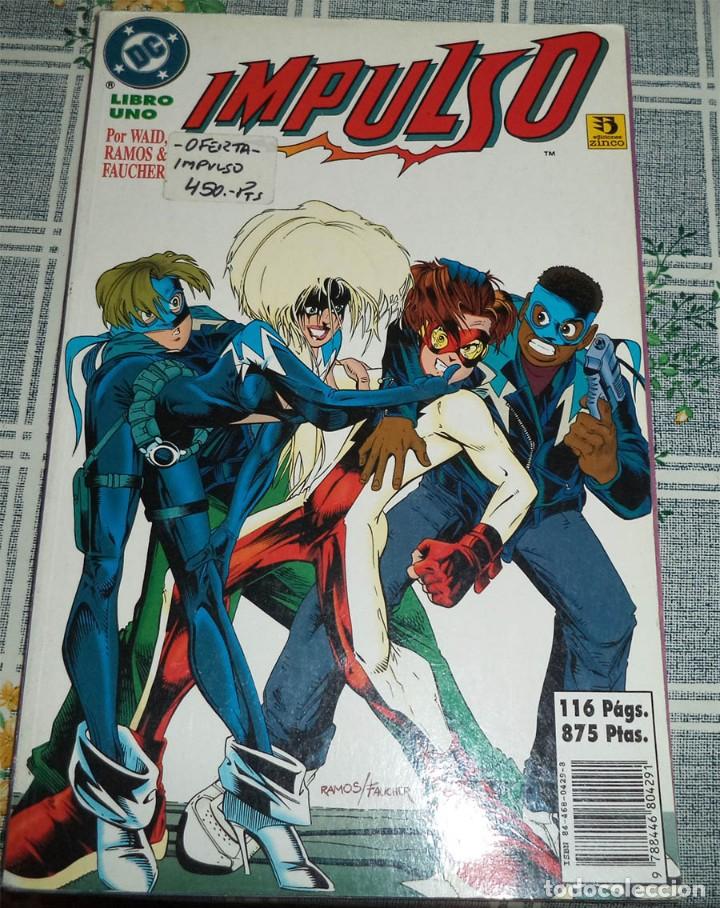 C&oacute;mics: IMPULSO DC Ed. ZINCO LIBRO UNO - Foto 1