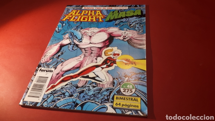 C&oacute;mics: ALPHA FLIGHT 48 EXCELENTE ESTADO FORUM MARVEL TWO-IN-ONE - Foto 1