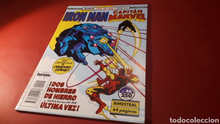 C&oacute;mics: IRON MAN 44 EXCELENTE ESTADO FORUM MARVEL TWO-IN-ONE - Foto 1