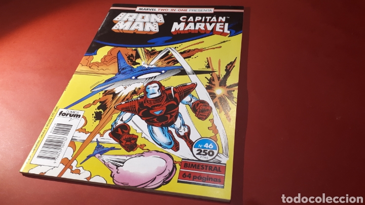 C&oacute;mics: IRON MAN 46 EXCELENTE ESTADO FORUM MARVEL TWO-IN-ONE - Foto 1