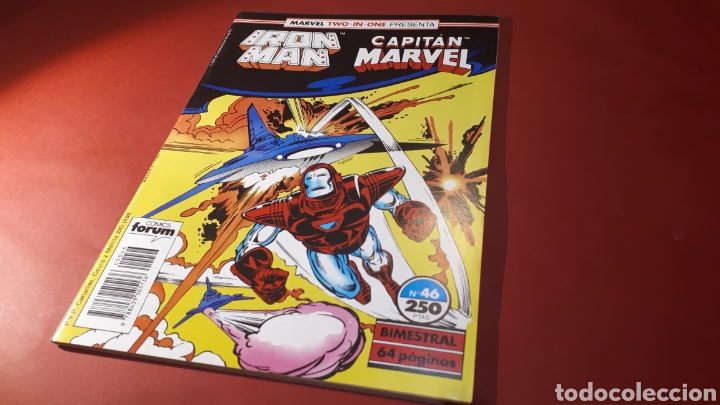 C&oacute;mics: IRON MAN 46 EXCELENTE ESTADO FORUM MARVEL TWO-IN-ONE - Foto 1