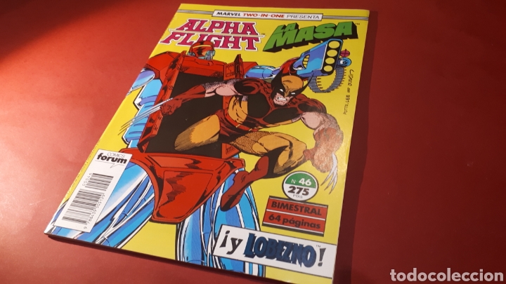 C&oacute;mics: ALPHA FLIGHT 46 EXCELENTE ESTADO FORUM MARVEL TWO-IN-ONE - Foto 1