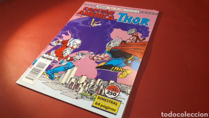 Comics: CAPITAN AMERICA 55 EXCELENTE ESTADO FORUM MARVEL TWO-IN-ONE