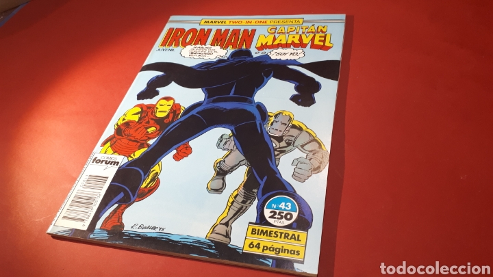 C&oacute;mics: IRON MAN 43 EXCELENTE ESTADO FORUM MARVEL TWO-IN-ONE - Foto 1