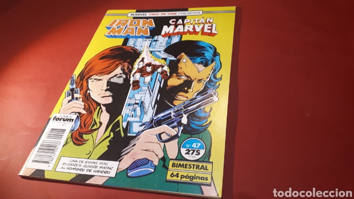 C&oacute;mics: IRON MAN 47 EXCELENTE ESTADO FORUM MARVEL TWO-IN-ONE - Foto 1