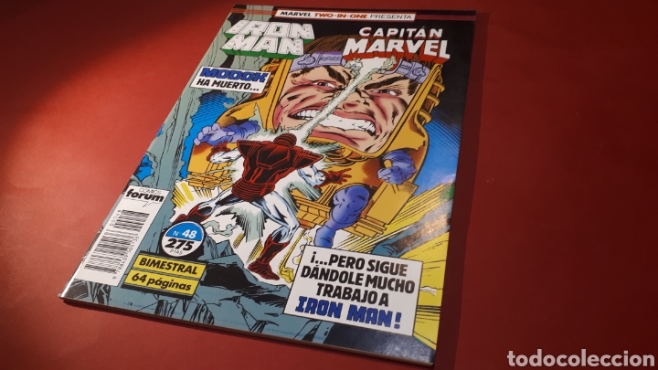 C&oacute;mics: IRON MAN 48 EXCELENTE ESTADO FORUM MARVEL TWO-IN-ONE - Foto 1