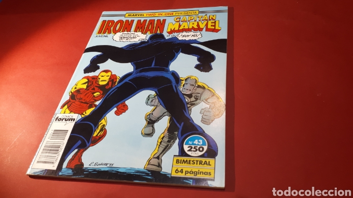 C&oacute;mics: IRON MAN 43 EXCELENTE ESTADO FORUM MARVEL TWO-IN-ONE - Foto 1