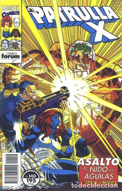 C&oacute;mics: LA PATRULLA X-FORUM- N&ordm; 140 -ASALTO AL NIDO DE LAS &Aacute;GUILAS-1994-S. LOBDELL-ROMITA JR.-DIF&Iacute;CIL-9129