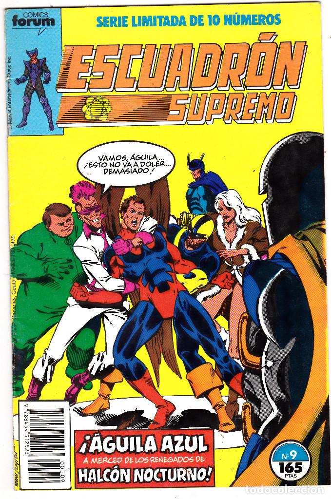 C&oacute;mics: ESCUADR&Oacute;N SUPREMO SERIE LIMITADA DE 10 N&Uacute;MEROS * N&ordm; 9 - Foto 1