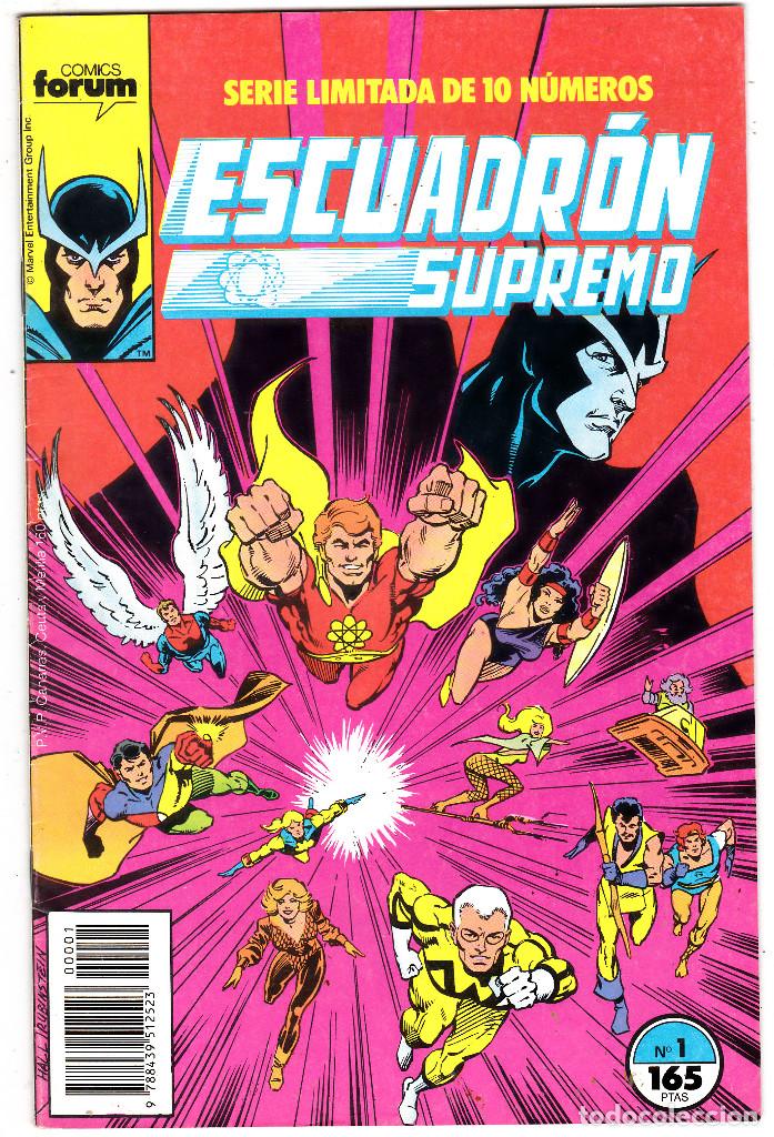 C&oacute;mics: ESCUADR&Oacute;N SUPREMO SERIE LIMITADA DE 10 N&Uacute;MEROS * N&ordm; 1 - Foto 1