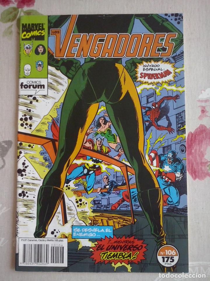 C&oacute;mics: FORUM - VENGADORES VOL.1 NUM. 106.  MBE - Foto 1